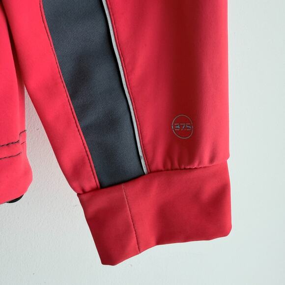 Rossignol Jacket Mens Large Gray Red Soft Shell Hike Ski Running Full Zip - Picture 8 of 15